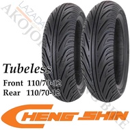 ยาง CHENG SHIN CS-W1 ใส่กับรถ YAMAHA GRAND FILANO 125 (บริษัทแม่ MAXXIS) | 110/70-12