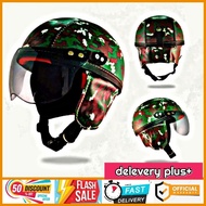 Helm Anak Karakter Army Helm Motor motif Tentara