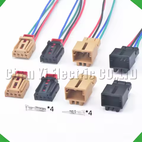 4 Pin Automotive Connectors Reading Lamp Tail Light Seat Heating Wire harness Plug 3AA972714 7N09727