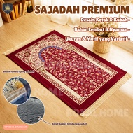 Royal Home Adult & Children's Prayer Rugs | Dome & Square Design Prayer Rug | Variative Soft Prayer 