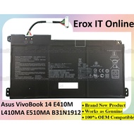Asus VivoBook 14 E410M E410MA L410MA E410KA E510MA Series 0B200-0368000 B31N1912 Laptop Battery
