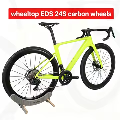 TT-X42 Bicycle Full Carbon Light Weight Road Bike With WheelTop EDS DI2 Wireless Electric Group Set