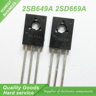 20PCS B649A D669A 2SB649A 2SD669A TO 126 (10PCS* B649A +10PCS* D669A ) audio  amplifier boost tube n