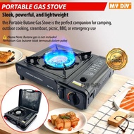 Ready Stock  Portable Steamboat Gas Stove with Carrying Case / Outdoor Picnic Butane Stove