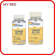 Solaray Vitamin D3 + K2