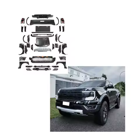 Car Bumpers Front Body Kit 2012-2021 for T6 T7 T8 ford Ranger Upgrade to T9 2023 Ranger Raptor Auto 