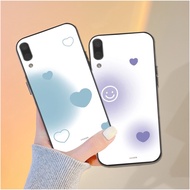 Huawei y7 pro 2019 phone case with colorful hearts