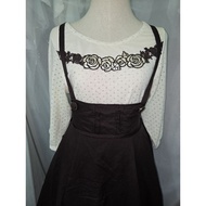[2nd Hand] Shirt + Skirt Overalls Axes Femme