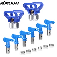 KKmoon Airless Paint Nozzles Set Reversible Spraying Machine Tips Airless Paint Sprayer Nozzle Kit A