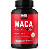 Force Factor Maca Max, Maca Root Capsules to Maximize Vitality & Performance, Made with Black Maca, 