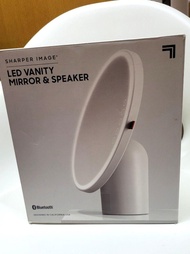 Sharper Image Bluetooth LED Vanity Makeup Mirror & Speaker 化妝鏡 藍牙喇叭