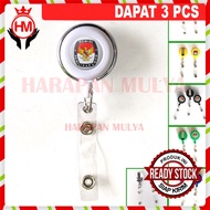 ID Card Yoyo KPU Gantungan ID Card Holder Logo KPU PPK PPS - Harapan Mulya / 3pcs