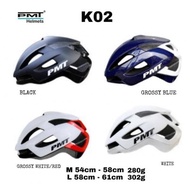 PMT K-02 Aero Cycling Helmet Topi Basikal Road Bike Helmet MTB Helmet