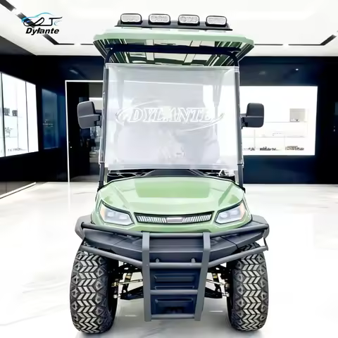 Bestselling 2/4/6-Seat Golf Cart 48V/ 60V/72V 4000W/5000W/7500W Powerful Motors Hunting Club Golf Ca