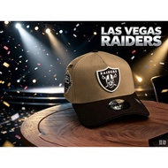 NFL  New Era  LAS VEGAS RAIDERS NFL CAMEL GREY UV / NEW ERA 9FORTY A-FRAME  Baseball cap, adjustable