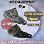 (Accessories) 100% Original Gracshaw Helmet G838 Gaizer G535 Gennex G555 Geomax GEAR BASE / Rachet S