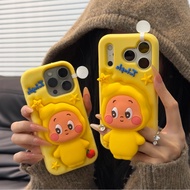 phone case 星星人支架款手机壳iPhone16苹果17硅胶手机壳适用14promax防摔壳 现货 26.1.15