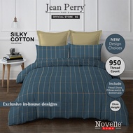 Novelle 950TC Silky Cotton Bedsheet Set I Fitted Sheet I Bedsheet Cover I Cotton Bedsheet