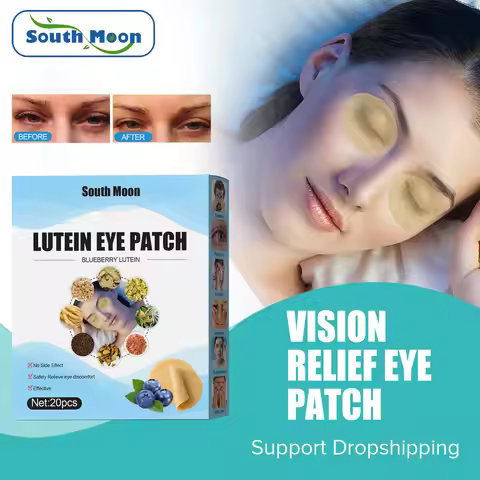 South Moon Blueberry Lutein Eye Patch Relieving Visual Fatigue Eye Dry Red Discomfort Treatment Visi