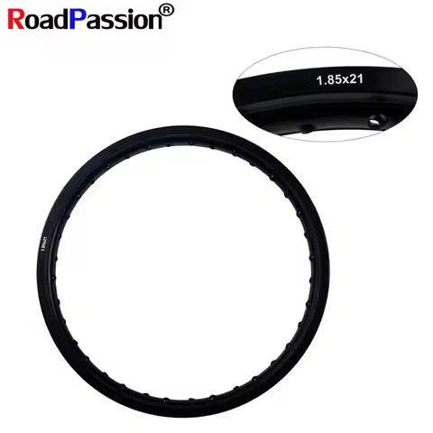 Cross Motorcycle Dirt Bike Wheel Rims 1.85x21 1.85 21 Inch Black Silver 36 Spokes Holes 6061 Aviatio