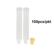 (100pcs) Testing Cup Sample Cup / Disposable Plastic Sampling Cup / Plastic Testing Cup / Cawan Plas