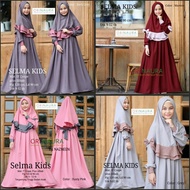 Syari Selma Kids / baju syari selma kids ori naura