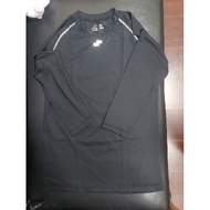 SSK Three-Quarter Sleeve Round Neck Tights Baseball Black Sports Lightweight SCBT021L7 One Piece