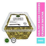 Cookies Crumble Matcha 500gm / Crumb Matcha / Biscuit Crumb Matcha