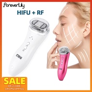 Mini HIFU Machine Ultrasound Machine RF Radio Frequency EMS Microcurrent Lifting Firm Tightening Skin Anti Wrinkle Face Massager