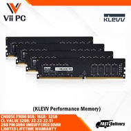 KLEVV Performance Memory 8GB / 16GB / 32GB DDR4 3200 CL22 UDIMM ( Desktop ) Ram