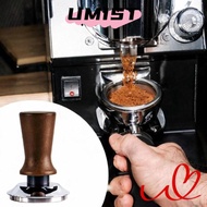UMISTYDREAMC9 Coffee Tamper, Durable Stainless Steel Base Pressure Hammer, Premium 51/53/58MM Wooden