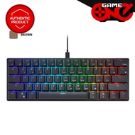 RK Royal Kludge RK61 Wired / Wireless RGB 60% Compact 61-Keys Mechanical Keyboard - Black [Brown]