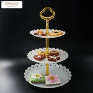 3-Tier DETACHABLE CAKE STAND DISPLAY Rack TAFFHOME 3-Tier CAKE STAND/ - CF431
