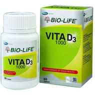 Bio-Life Vita D3 1000mg 60tablets/bottle