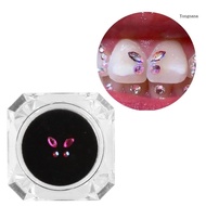 【CH*】 Various Shape Color Teeth Jewelry Acrylic Teeth Decoration Teeth Diamond Kit