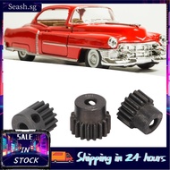 Seashorehouse 3Pcs RC Motor Pinion Gear 48P 14T 16T 18T Rustproof Powder Metallurgy Set for 1 10 3.1