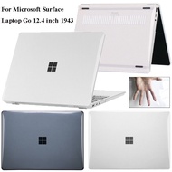 For Microsoft Surface Laptop Go/Go2 Glossy Shockproof PC Plastic Shell Skin Thin Hard Laptop Clear C