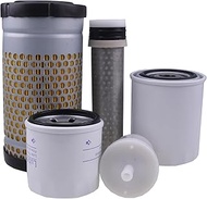 New Maintenance Filter Kit Compatible with Kubota ZG222 Zero-Turn Mower with KGZ770-E2 Engine