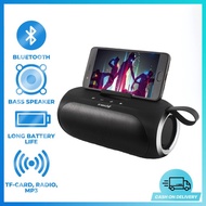 Speaker Bluetooth Inbox SBT09 Wireless BT Extra Bass Holder handphone
