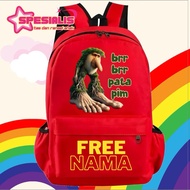 FULL COLOR CHILDREN'S BACKPACK ANOMALI TUNG TUNG brr brr patapim