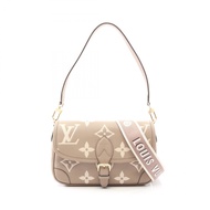 [二手]LOUIS VUITTON單肩包 Diane顏色Monogram Empreinte Tourterelle Cream 2WAY M46583 Tourterelle/Cream