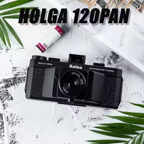 New HOLGA 6x12 Panoramic Camera 120 Film Wide Format Camera Retro HOLGA 120 Pan Panorama Camera Lomo