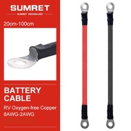 Cable 8 6 Jumper 4 AWG Jump Starter for Car UPS Inverter High Current Wire M8 M6 M10 Battery Belt Co