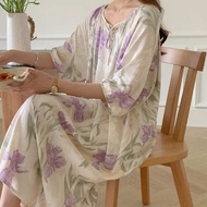 baju tidur perempuan labuh baju tidur perempuan dewasa baju tidur perempuan murah Gaun lengan pendek