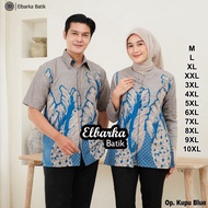 KEMEJA KATUN Latest Jumbo Couple Batik Tops for Men and Women - Long & Short Sleeve Shirts - Full Bu