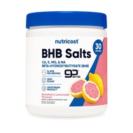 Nutricost, BHB Salts, goBHB®, Strawberry Lemonade, 9.5 oz (267 g)