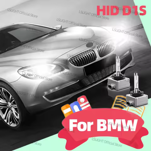 2Pcs HID Xenon D1S D1 6000K 8000K 10000K Headlights For BMW 1 2 3 4 5 6 7 Series E81 E87 E88 E90 E91