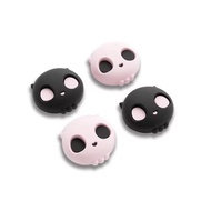 GeekShare Sweetheart Skull Black Pink Thumb Grips Joycon Analog Caps for Switch2 / NS2 / Switch2 con