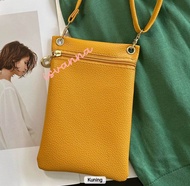 isvanna [ GROSIR DOMPET] TAS HP Wanita Terbaru Tas Slempang Realpict