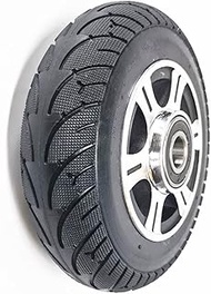 Electric Scooter Tires, 2.50-4 Non-slip Wear-resistant Non-inflatable Tires Aluminum Alloy Wheels 8-inch Elderly 3/4-wheel Scooter Accessories,20mm solid wheel